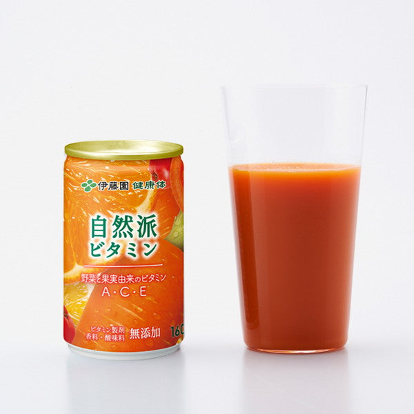 伊藤園 自然派ビタミン野菜ジュース 缶【40本(2ケース)】