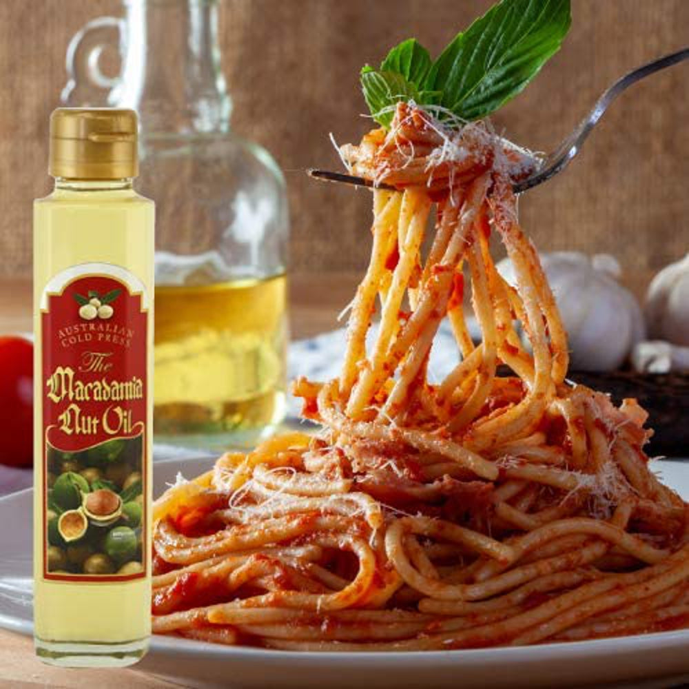 マカダミアナッツオイル＆生パスタセット 1本 ＋ 4人前