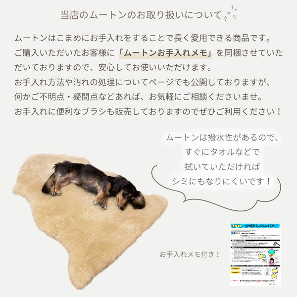 洗える 短毛 ムートンラグ 2匹サイズ オリーブ