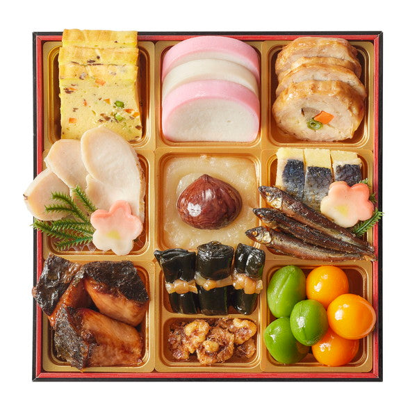 【2026年おせち予約】有馬温泉「四季の彩  旅篭」監修おせち和風三段重(3～4人前/43品)