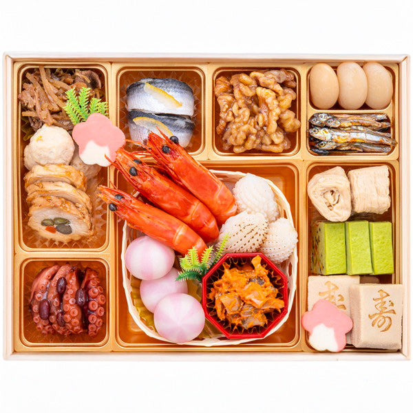 【2026年おせち予約】千賀屋謹製  迎春おせち料理「天寿千」和風三段重(4～5人前/45品目)