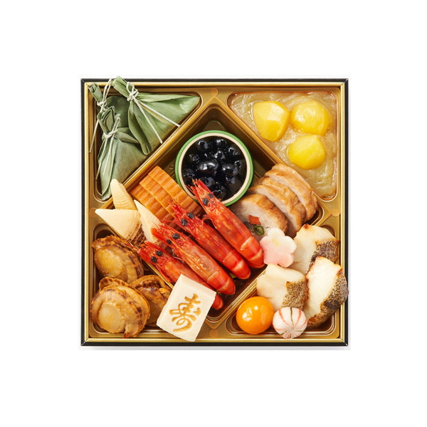 【2026年おせち予約】オイシックス和洋三段重　上慶梅(41品目/3-4人前)