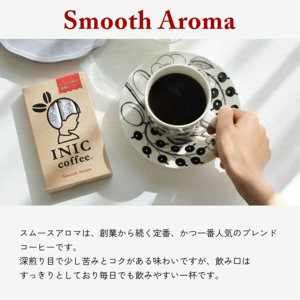 【ギフトカード】INIC coffee　ドリップドコーヒーパウダー　スムースアロマ 30P
