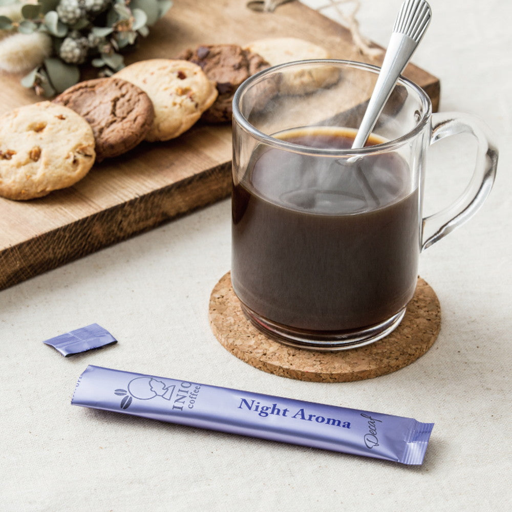 【ギフトカード】INIC coffee　ドリップドコーヒーパウダー　ナイトアロマ（デカフェ）30P