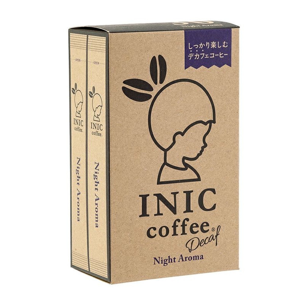 【ギフトカード】INIC coffee　ドリップドコーヒーパウダー　ナイトアロマ（デカフェ）30P