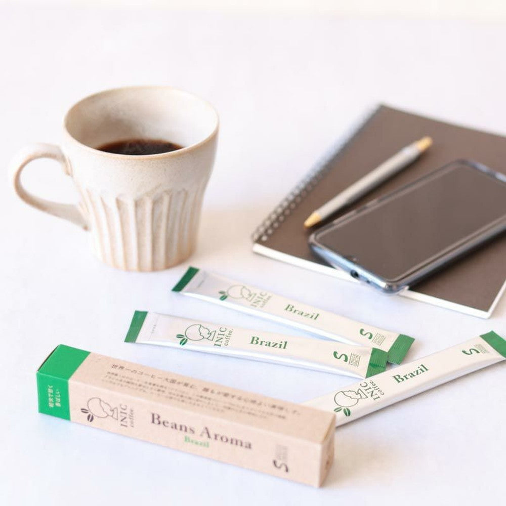 【ギフトカード】INIC coffee　ドリップドコーヒーパウダー　ビーンズアロマ　ブラジル 30P