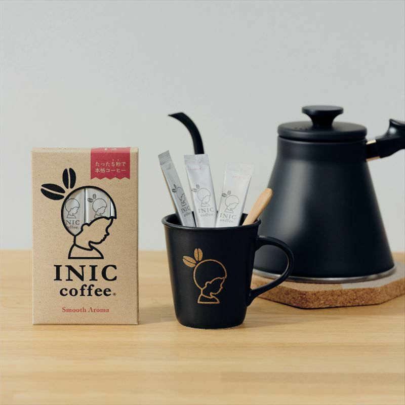 【ギフトカード】INIC coffee　ドリップドコーヒーパウダー 人気2種飲み比べ（スムースアロマ・モーニングアロマ）