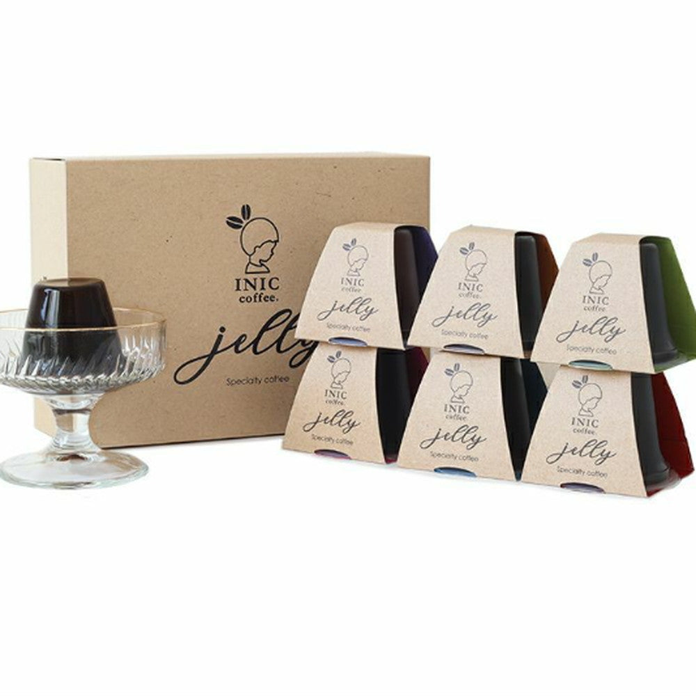 【ギフトカード】INIC coffee　INIC　ビーンズアロマ　コーヒーゼリー 6個ギフト