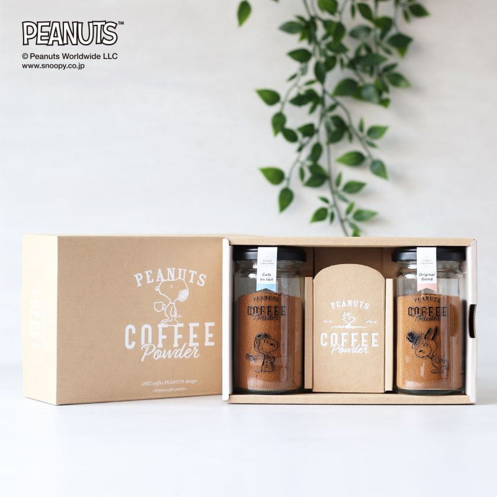 【ギフトカード】PEANUTS coffee スヌーピーcoffee　ボトルギフト 2種（オリジナルブレンド・カフェオレ）