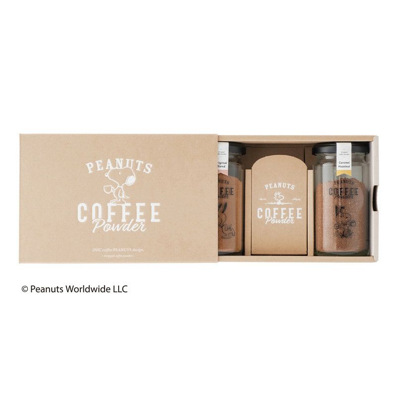 【ギフトカード】PEANUTS coffee スヌーピーcoffee　ボトルギフト 2種（オリジナル・キャラメルヘーゼルナッツ）