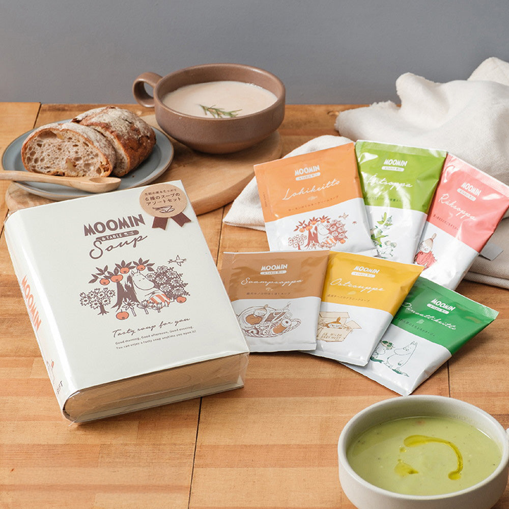 【ギフトカード】MOOMIN & TABLE　ムーミン & テーブル 6種類のスープ