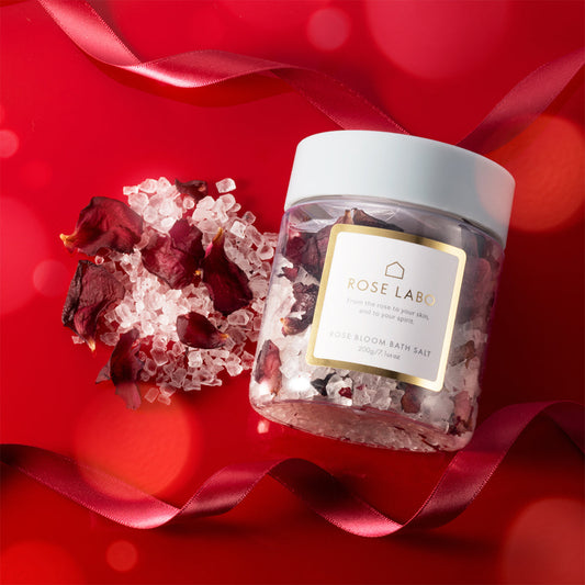 【ギフトカード】食べられるバラ農園 ROSE LABO ローズブルーム バスソルト