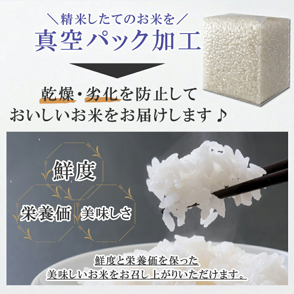 味わいブランド米食べくらべギフトセット（3種　計6合）