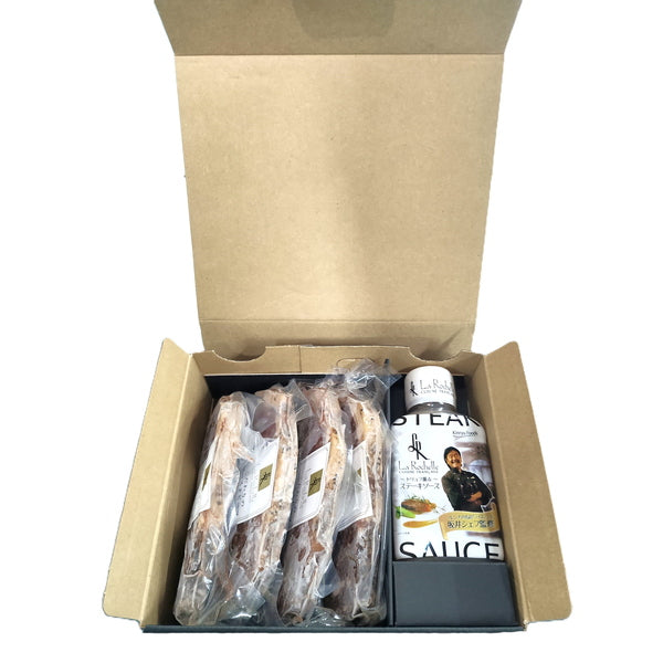 ラ・ロシェル　坂井宏行監修　サーロインステーキ　白トリュフソース