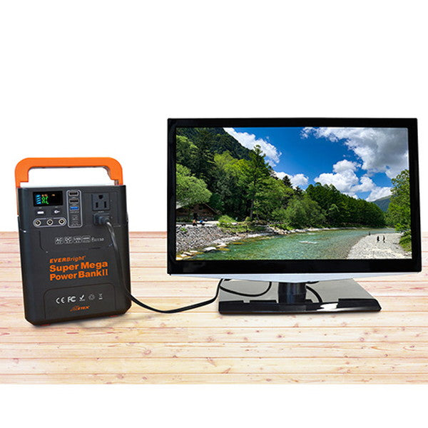 エバーブライト　スーパーメガパワーステーション(ポータブル電源/ポータブルバッテリー)