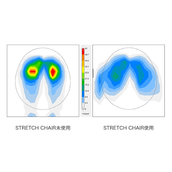 ＆MEDICAL　STRETCH CHAIR (ストレッチチェア)　ネイビー