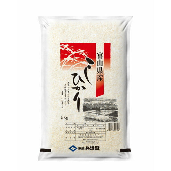 富山県産コシヒカリ30kg（5kg×6袋）