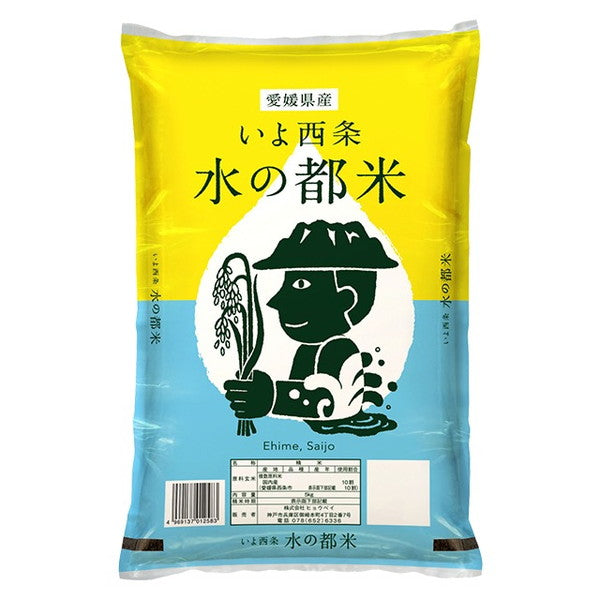 愛媛県西条市産水の都米20kg（5kg×4袋）