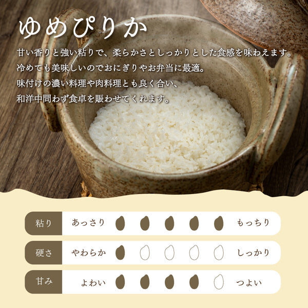 北海道産ゆめぴりか 2kg