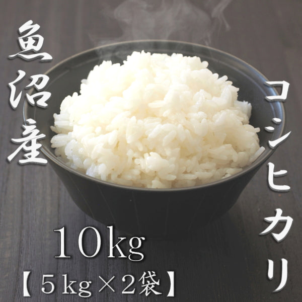 新潟県魚沼産コシヒカリ 5kg×2袋（合計10kg）