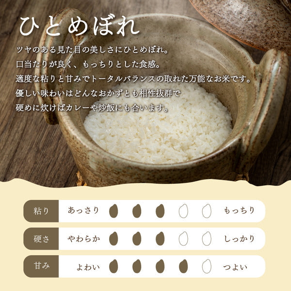 岩手県産ひとめぼれ 5kg×2袋（合計10kg）