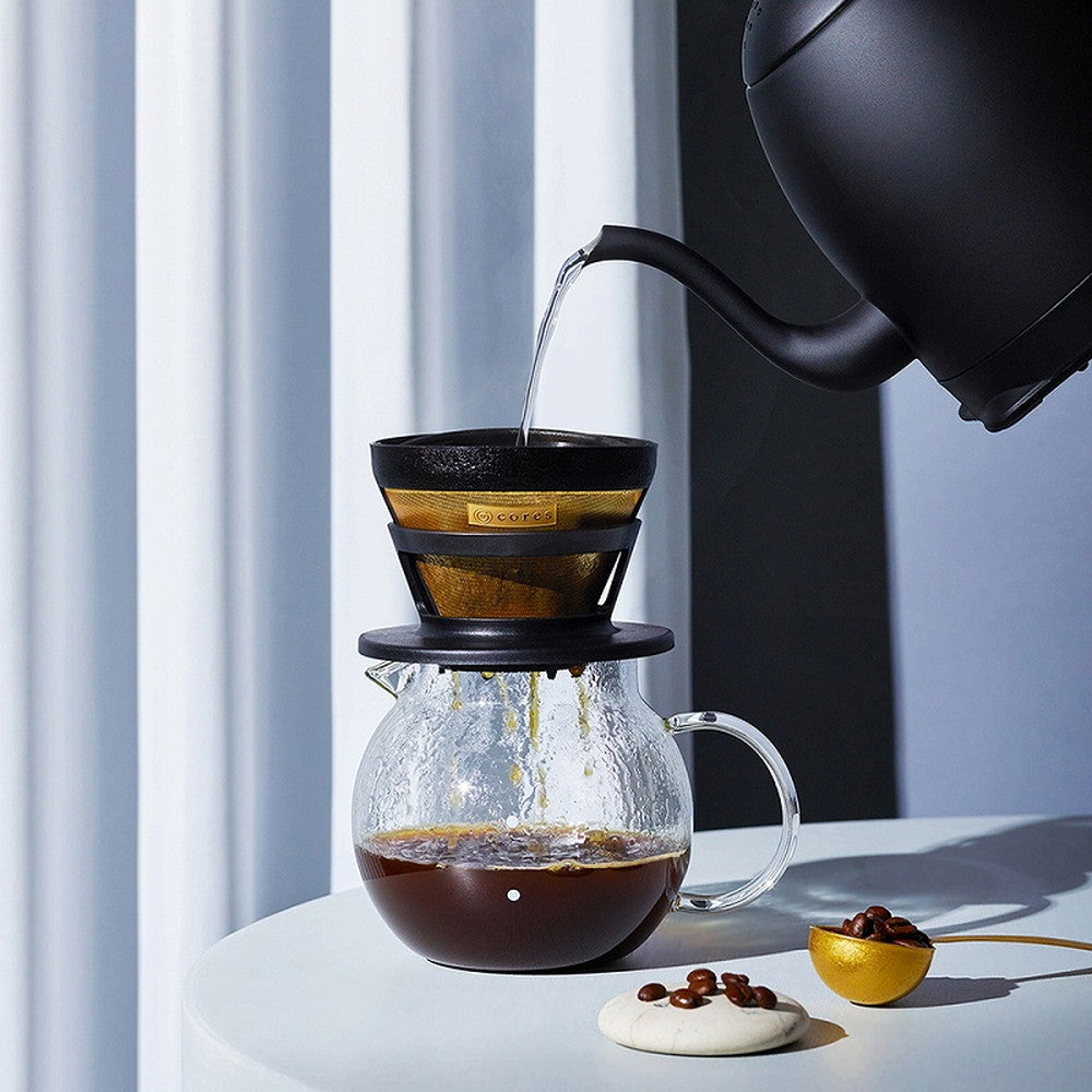 【ギフトカード】Cores(コレス) ゴールドフィルター(2-8カップ) ブラック