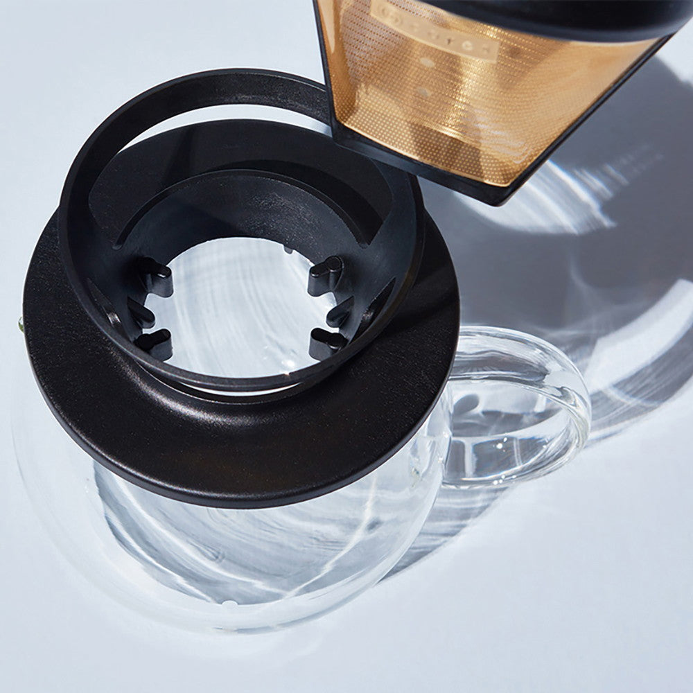 【ギフトカード】Cores(コレス) ゴールドフィルター(2-8カップ) ブラック