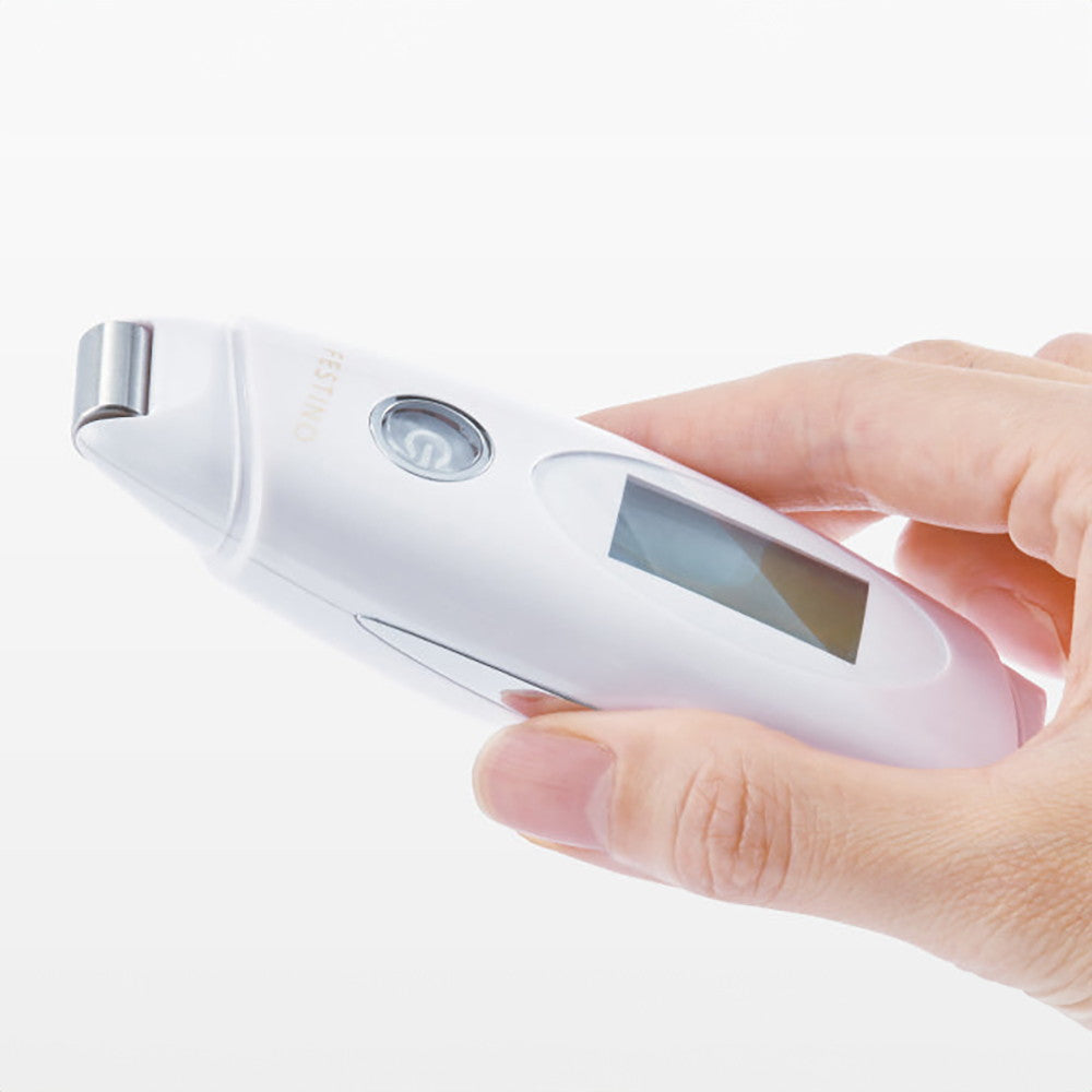 【ギフトカード】FESTINO(フェスティノ) 充電式 フェイシャル EMSピーリング ホワイト