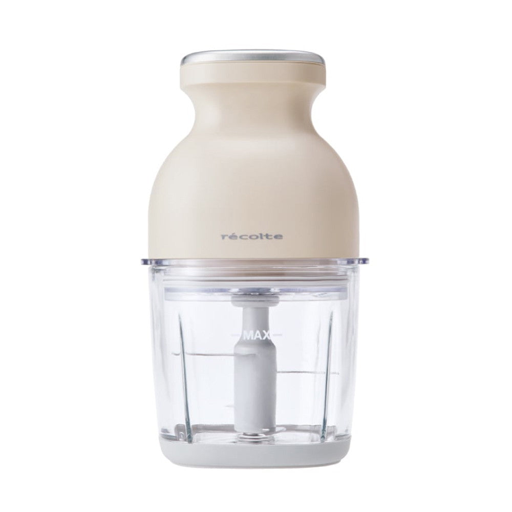 【ギフトカード】recolte(レコルト) コードレス カプセルカッターボンヌ クリームホワイト