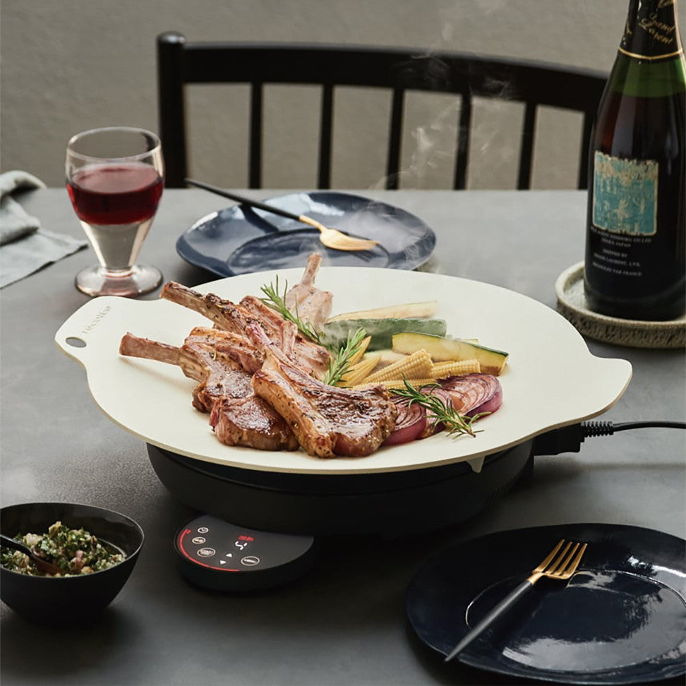 【ギフトカード】recolte(レコルト) 卓上IHクッキンググリドル クリームホワイト