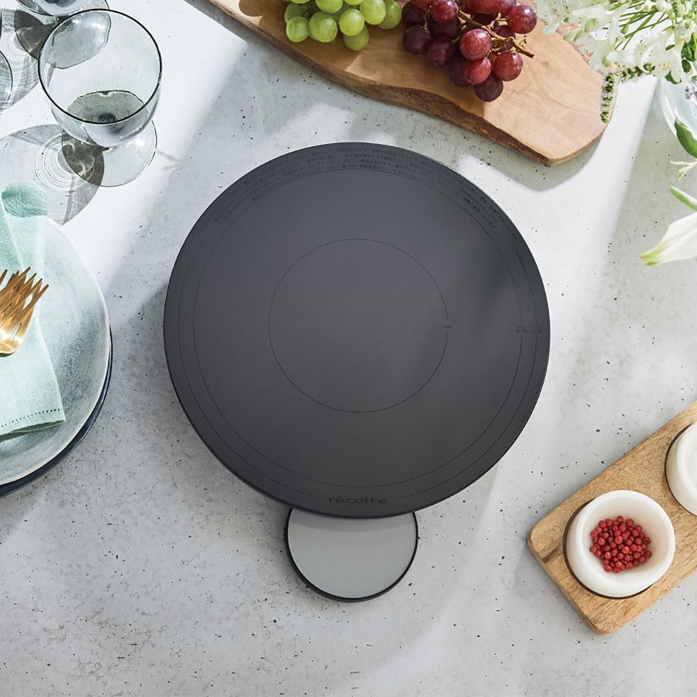 【ギフトカード】recolte(レコルト) 卓上IHクッキンググリドル グレー