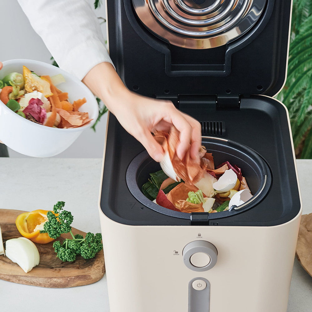 【ギフトカード】recolte(レコルト) 生ごみ処理機 クリームホワイト