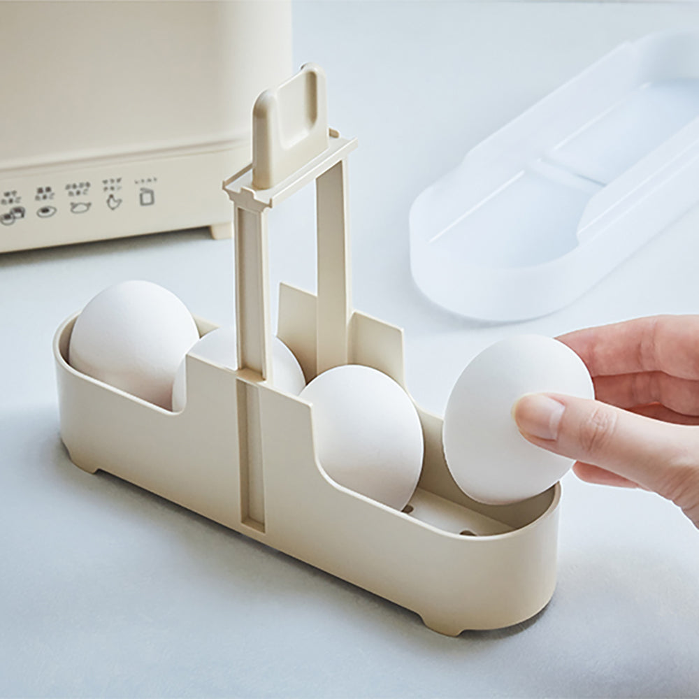 【ギフトカード】recolte(レコルト)エッグ&ボイルクッカー クリームホワイト