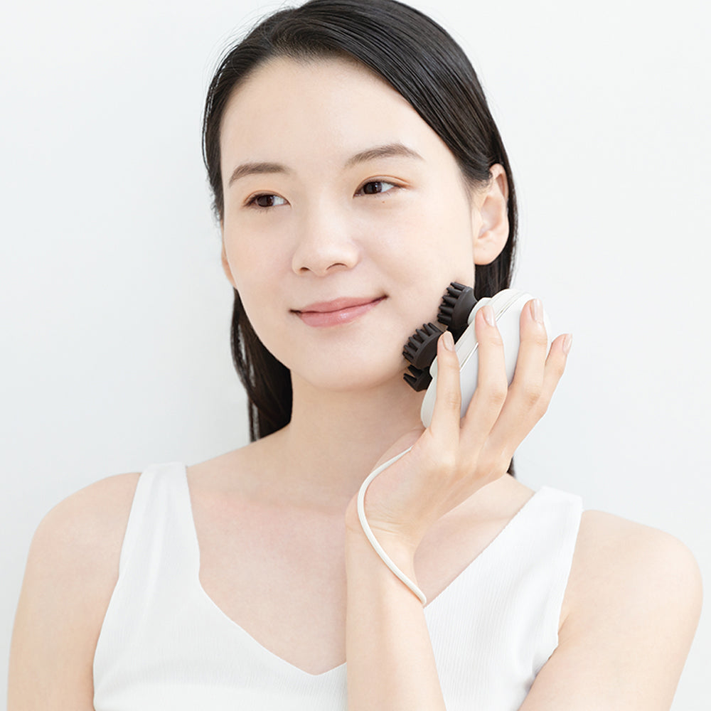 【ギフトカード】FESTINO(フェスティノ) 充電式 EMSヘッドスパ ミニ サンドベージュ