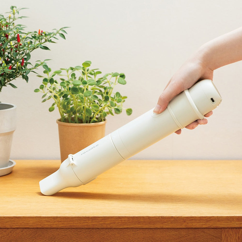 【ギフトカード】recolte(レコルト)コードレス 3wayクリーナー ナチュラルホワイト