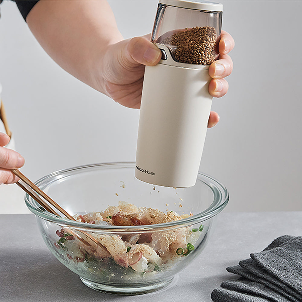 【ギフトカード】recolte（レコルト）電動ゴマスリ クリームホワイト