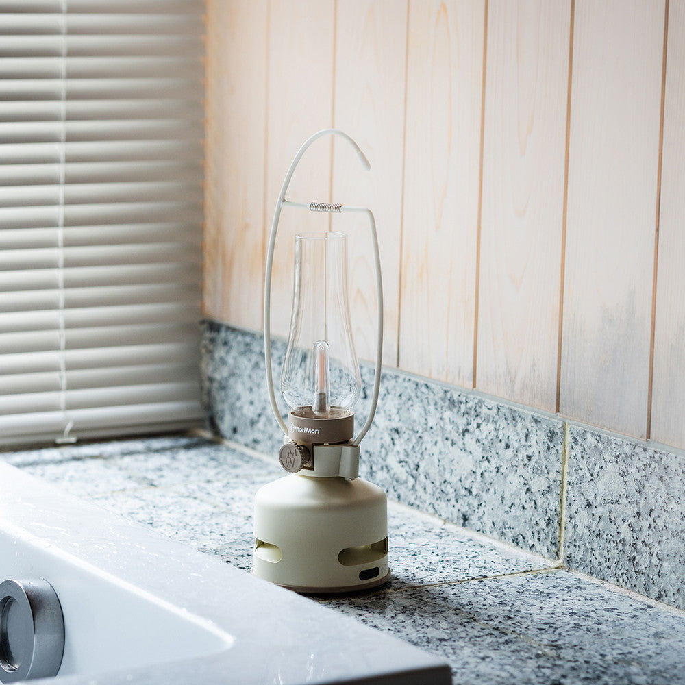 【ギフトカード】「MoriMori」　S1 BEACH HOUSE ホワイト（LEDランタンスピーカー）