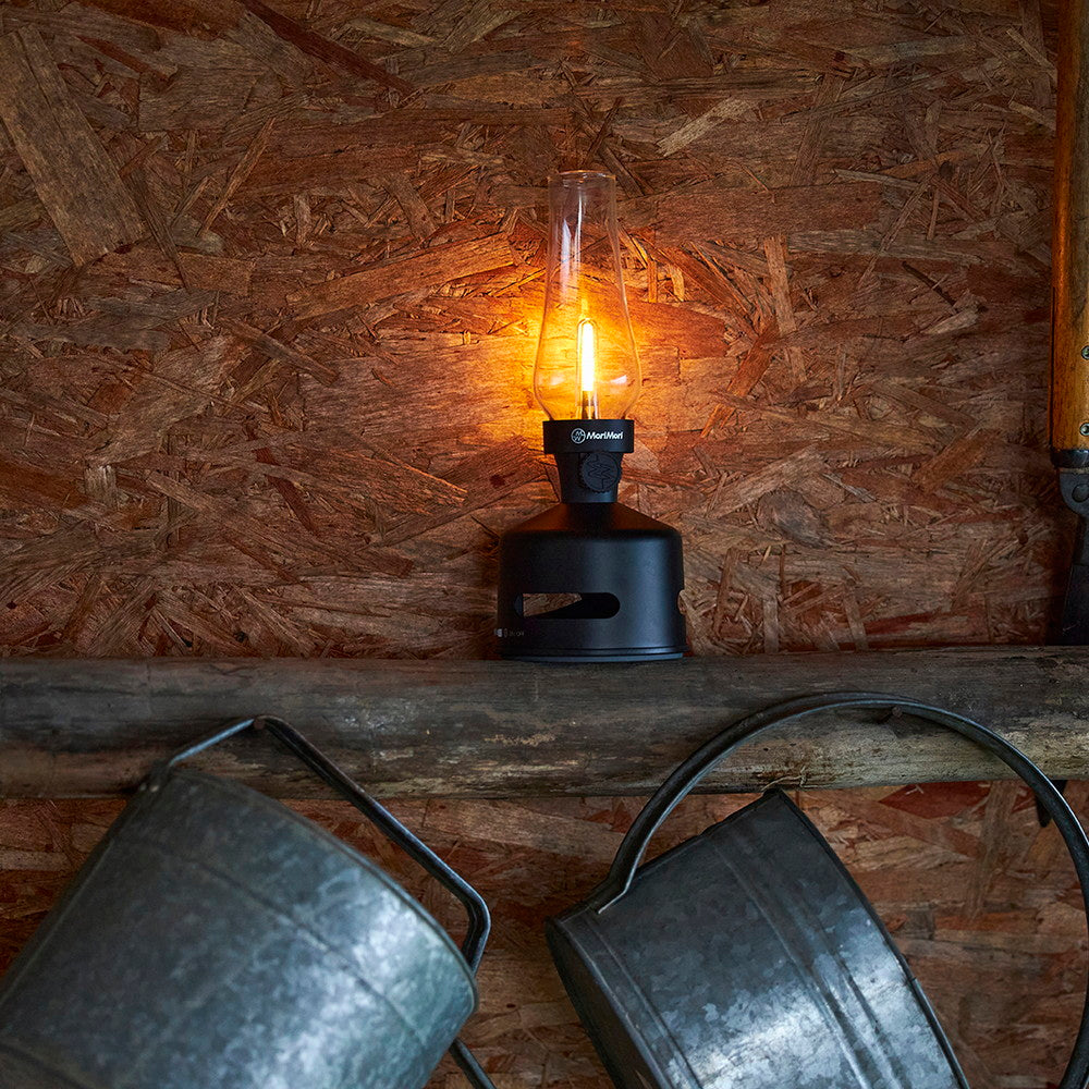 【ギフトカード】「MoriMori」　S1 PANTERA ブラック（LEDランタンスピーカー）