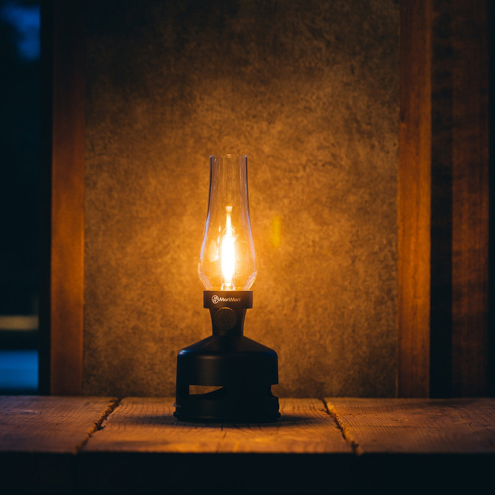 【ギフトカード】「MoriMori」　S1 PANTERA ブラック（LEDランタンスピーカー）