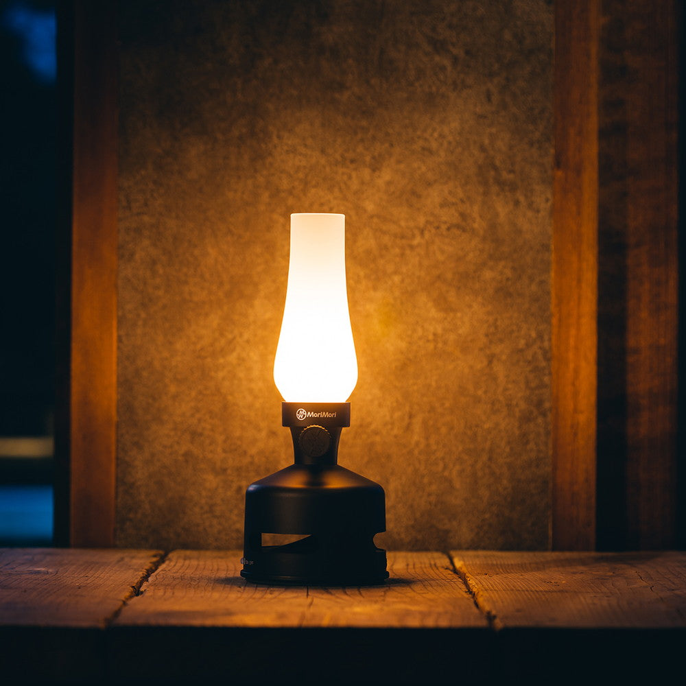 【ギフトカード】「MoriMori」　S1 PANTERA ブラック（LEDランタンスピーカー）