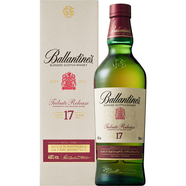 1827年創業スコッチウイスキー　バランタイン 17年　トリビュートリリース　700ml（3本）