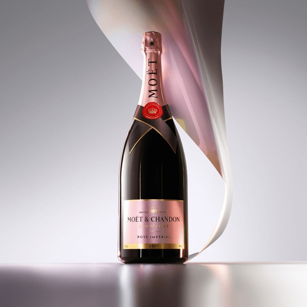 【ギフトカード】シャンパン Moet&Chandon(モエ・エ・シャンドン)ロゼ アンぺリアル 750ml箱付き 1本