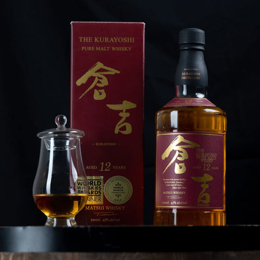 【ギフトカード】明治43年創業 倉吉蒸留所 ピュアモルトウイスキー 倉吉 長期熟成12年 700ml