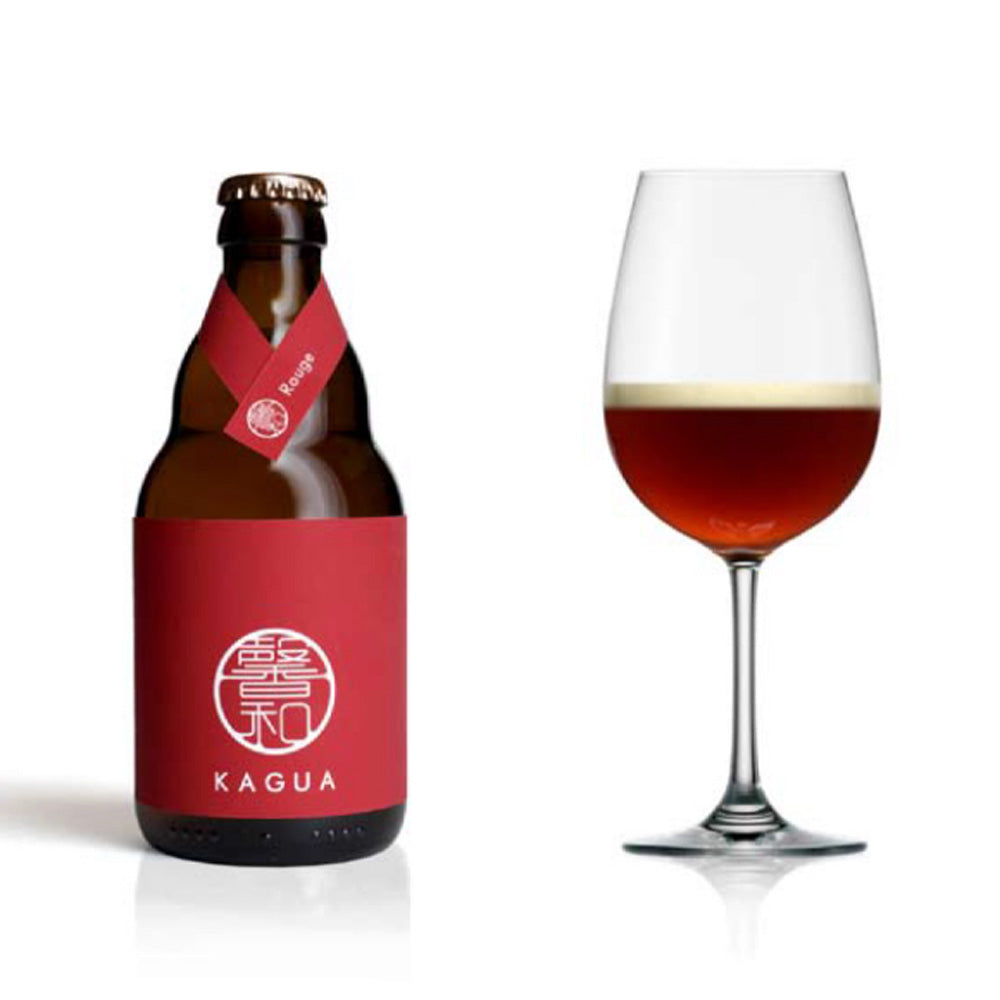 【ギフトカード】山梨発クラフトビール 馨和KAGUA(カグア)2種飲み比べ 4本(Rouge・Blanc)