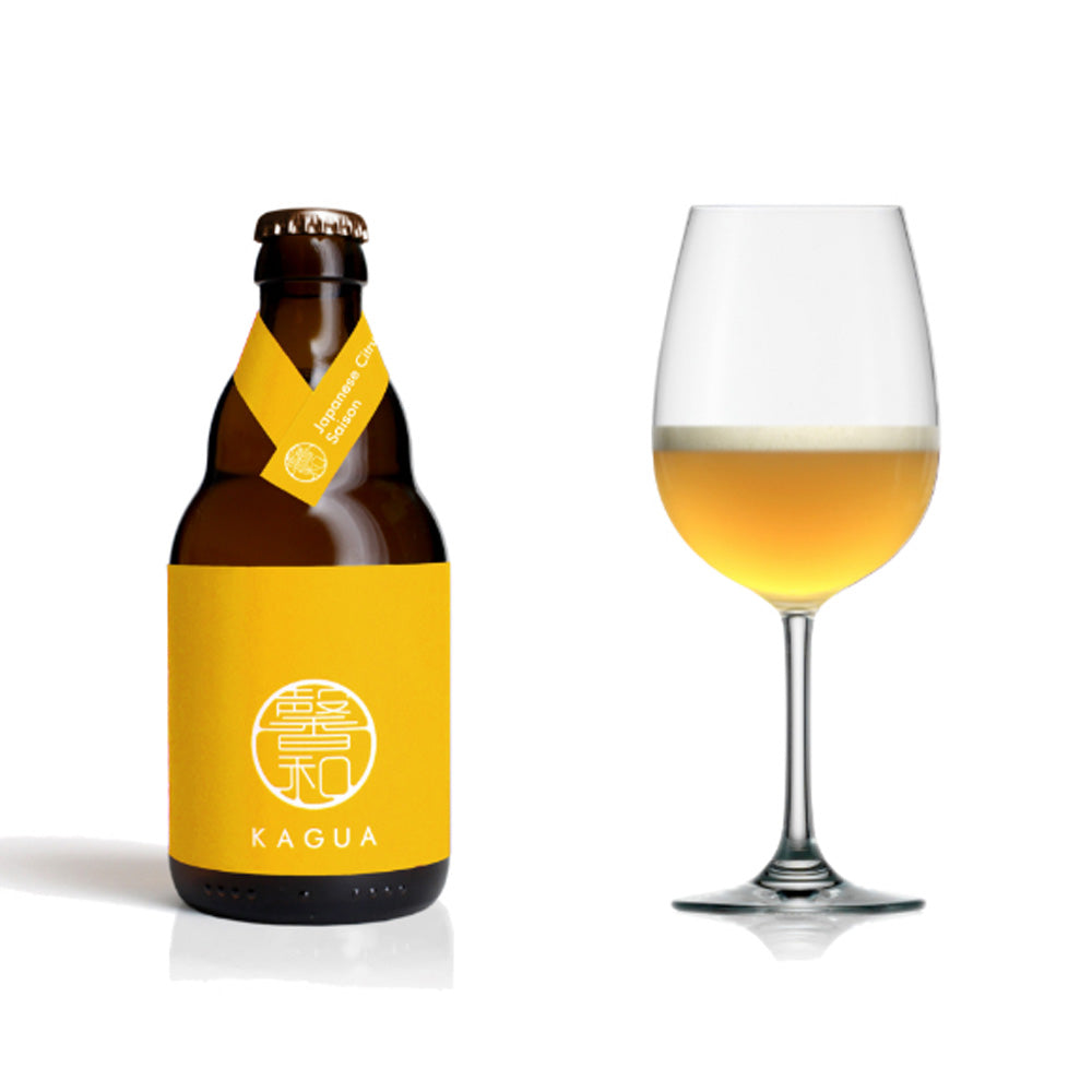【ギフトカード】山梨発クラフトビール 馨和KAGUA(カグア)2種飲み比べ 4本(Blanc・Saison)