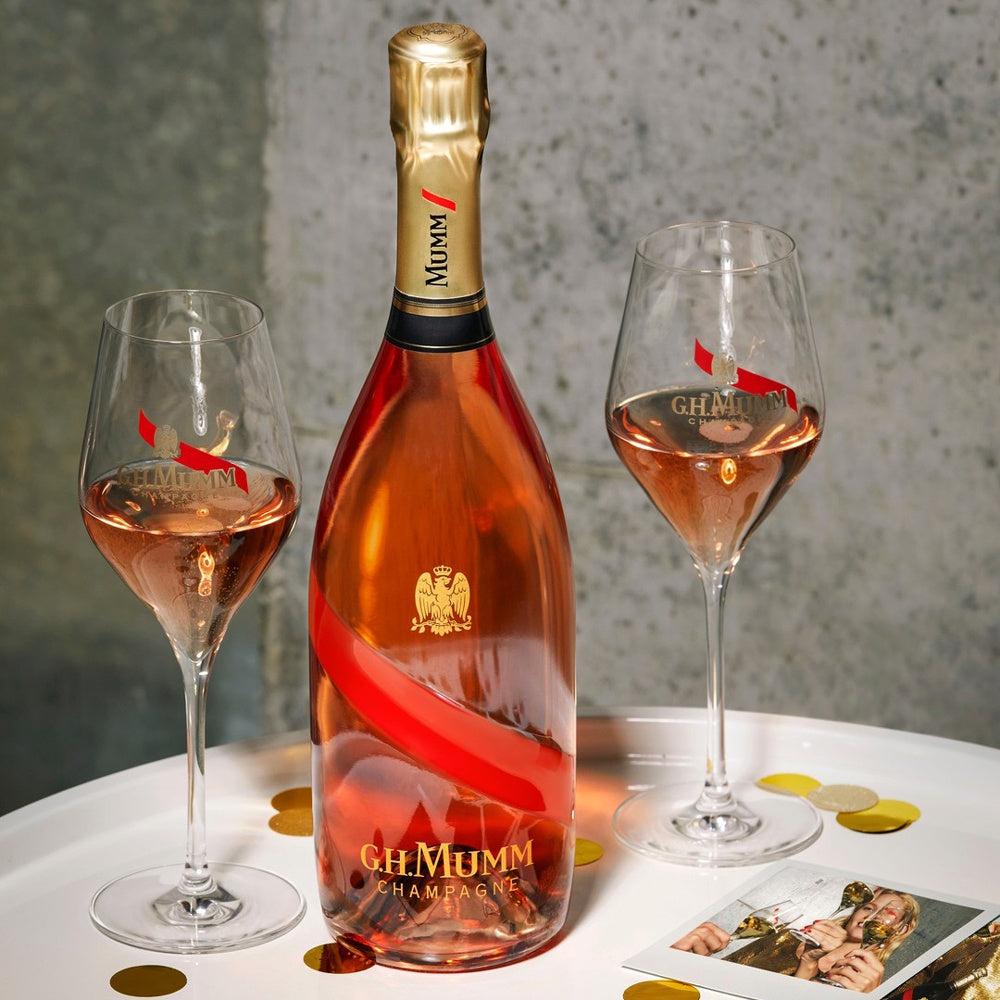 【ギフトカード】1827年創業シャンパーニュ メゾン マム グラン コルドン ロゼ 箱入 750ml 2本