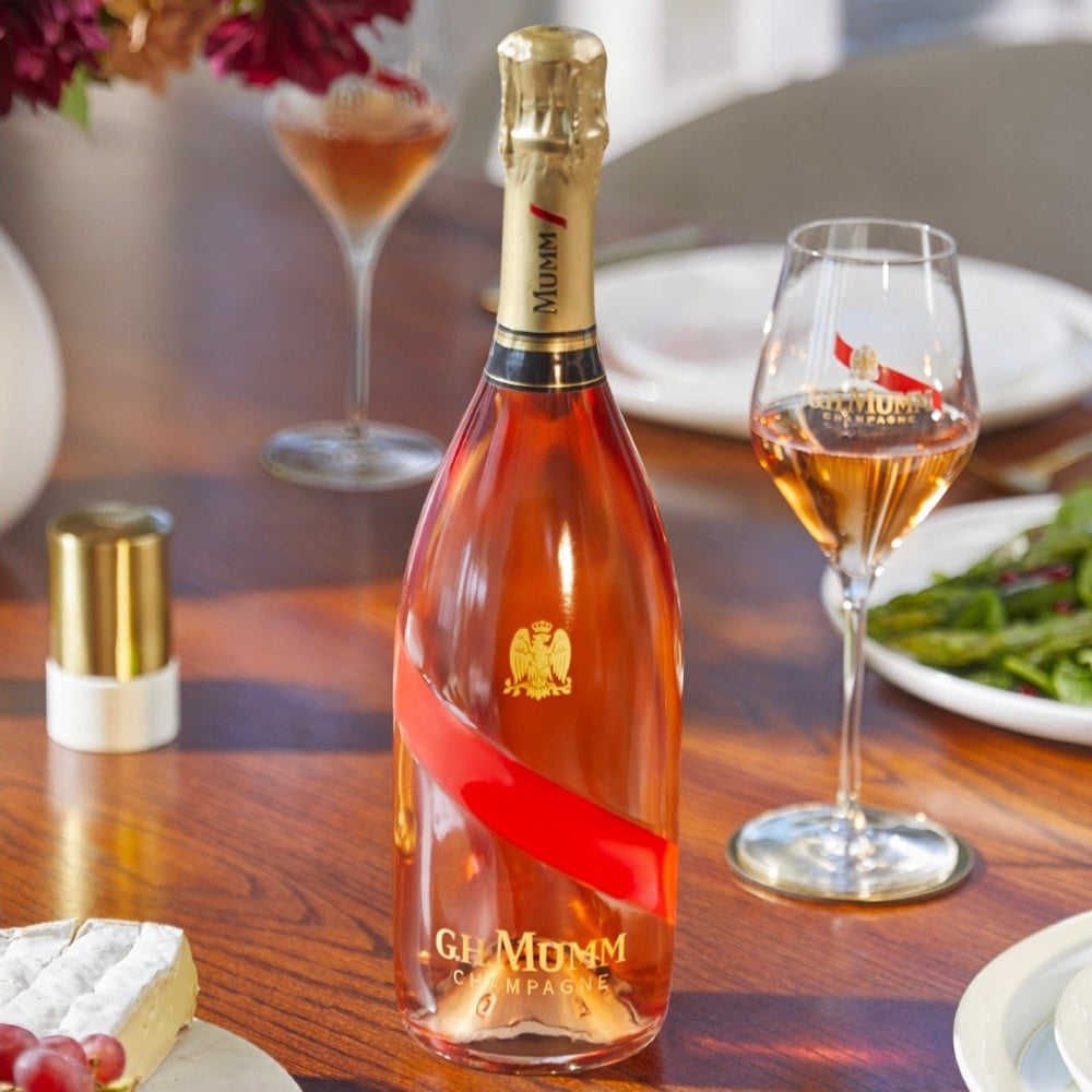 【ギフトカード】1827年創業シャンパーニュ メゾン マム グラン コルドン ロゼ 箱入 750ml 2本