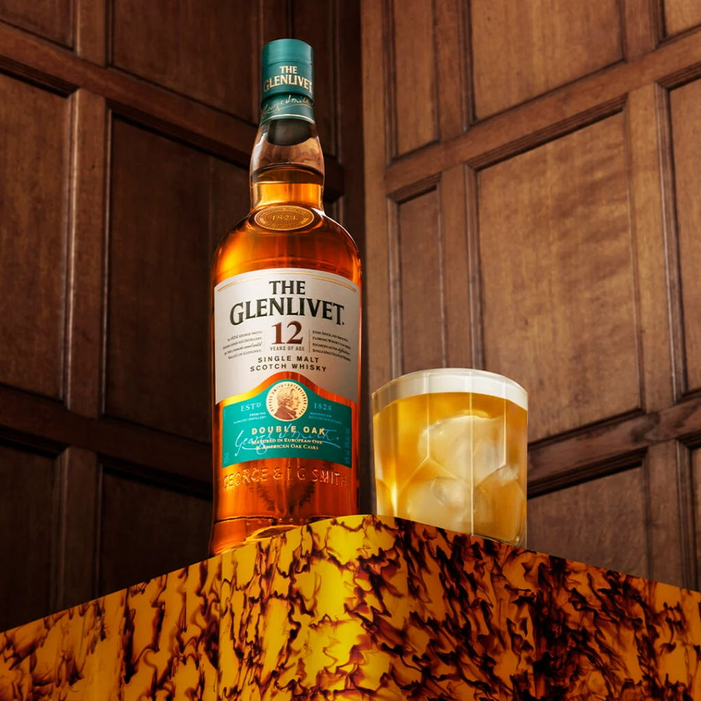 【ギフトカード】1824年創業スコッチ・ウイスキー ザ・グレンリベット  12年 箱入 700ml 2本