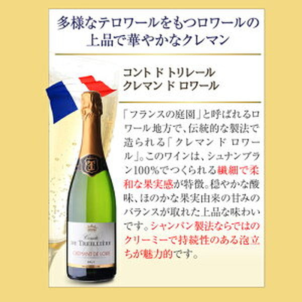 シャンパン製法 辛口泡6本セット【常温便】