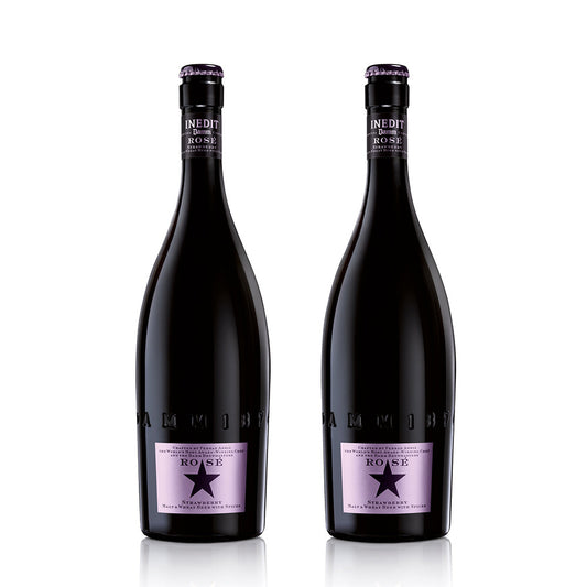 【ギフトカード】バルセロナNo1ブルワリーDAM社の「イネディット」プレミアムビール 　ロゼ2本